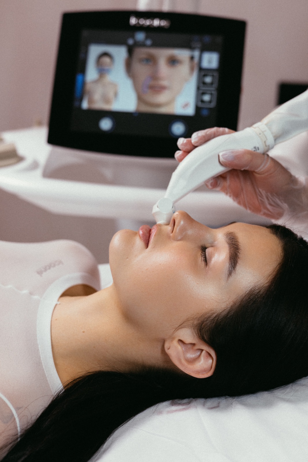 Treatment device in the Beauté Concept clinic
