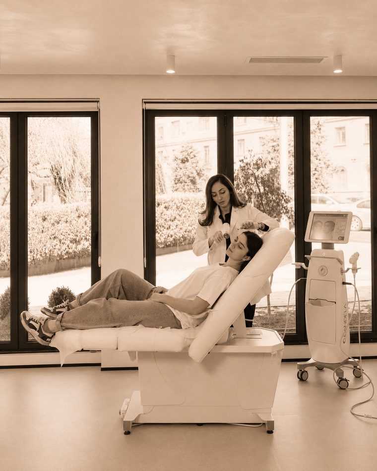 Candela Sublime treatment session