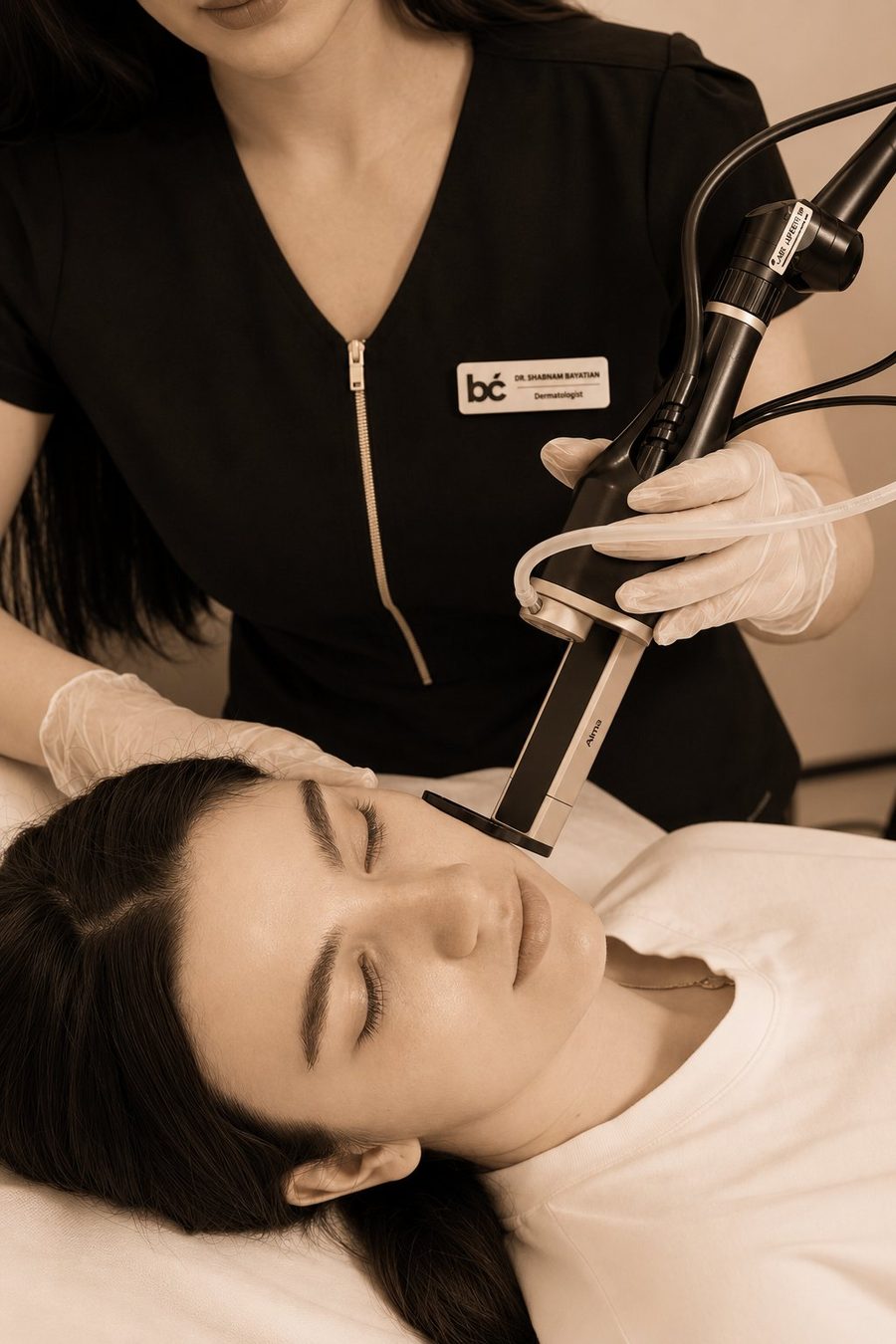 Alma Hybrid CO2 laser treatment